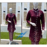 / Sequin Kebaya Casandra Sequin Tunic Kebaya top
