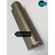 💥 Aluminium Profile Stair Nosing (SN) for 3mm to 5mm * 2 pcs x 4.4 feet - Staircase Accessorie