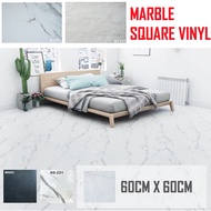 [60cm x 60cm] Vinyl Flooring Floor Tiles Sticker Panel Planks DIY Self Adhesive PVC Kitchen Interior