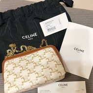 Celine 白色老花貝殼包