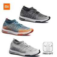 【Free headphones】Xiaomi Mijia Sneakers Men's Outdoor Shoes Light Breathable Knitting Male Running Shoes Size 39-46 Sporting Smart Shoes Dropship รองเท้าผ้าใบผู้ชายกลางแจ้งรองเท้าแสงระบายอากาศถักชายรองเท้าวิ่งขนาด 39-46 กีฬาสมาร์ทรองเท้า