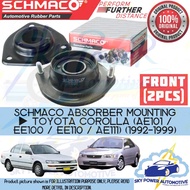 TOYOTA COROLLA AE101 / EE100 / EE110 / AE111 SCHMACO ABSORBER MOUNTING (FRONT 2PCS)