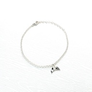 【Angel & Me】 鯨魚 鯨魚尾 s925 純銀 手鍊 腳鍊 生日 禮物