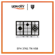 EF EFH 3761 TN VSB Built in Stainless Steel Gas Hob 68cm