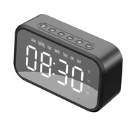Handsfree Calling LED Digital Alarm Clock Bluetooth-compatible Speaker Wireless