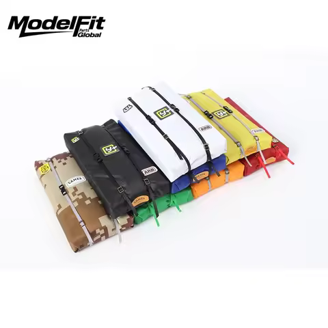 Simulation RC Car Roof Luggage Tent Bag Decorative Scale Accessories For 1/8 1/10 MJX SCX10 TRX4 Def