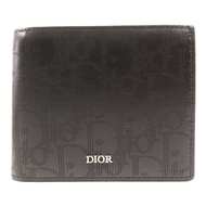 Dior 牛皮皮革Wallet銀扣錢包
