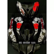 COVER SET MOTO SM SPORT 110 R 110 E  SIAP TAMPAL STICKER