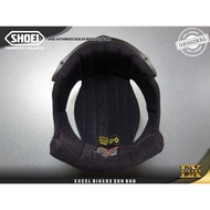 SHOEI HELMET JO CENTER PAD SIZE XL/ ORIGINAL SHOEI PADDING /JO PADDING/ CENTER PADDING