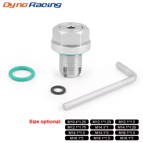 Oversize Piggyback Oil Drain Plug M10.4/M12.1/M14.1/M16.1/M18.1 Stainless Steel Self Tapping Oil Pan