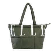 ELLE กระเป๋าผ้า TOTE BAG Puffy Marshmallow ใบใหญ่ มีให้เลือก 5 สี Collection รุุ่น EWG002