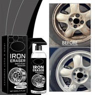 Iron Eraser Rust Remover Spray,Iron Powder Remover Spray for Car Wheels and Paint