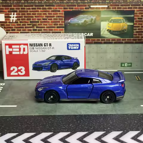 Takara Tomy Tomica No.23 Nissan GT-R Diecast Alloy Model Car Static Display Vehicle High Detail Coll