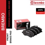 GENUINE BREMBO FRONT BRAKE PAD PERODUA KANCIL 660 850