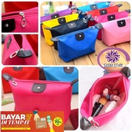 SS Dompet Kosmetik mirip Long champ / Tas Dompet Kosmetik Cosmetic Pouch / tas kosmetik longchamp /