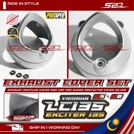 Muffler End Cap PROTAPER  LC 135 V5 V6 V7 V8 EXCITER 135 Exhaust Muffler Cover End Cap PNP Ekzos Pro