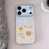 Blue Bottom Cub for iPhone 17pro iPhone 14/11/12pro case fake brain shell