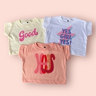ADL JUNIOR girls' crop top made of cotton Good & yes Girl yes age 2-8 years girls' fashion cotton ma