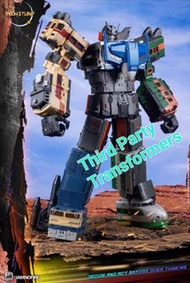 (切勿光顧偽冒店) 全新品 50cm Moon Studio Raiden 雷電 雷登 合體金剛 變形玩具 火車組合 MS01 暗夜 MS02 冰原 MS03 鐵腕 MS05 MS06 MS