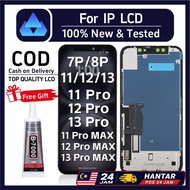 【Top Quality】LCD For  IP 7P/8P/11 /11PRO/11PRO MAX/ 12/ 12PRO/ 12PRO MAX/ 13/ 13PRO/ 13PRO MAX  Touc