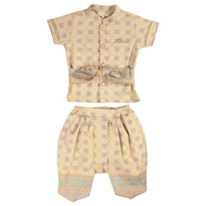 Thai Outfits Boy - TB2510-2 ดอกลอย ชุดไทยเด็กชาย 0/6M-10/12Y (Link 35)