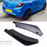 2Pcs Universal Car Rear Bumper Lip Diffuser Splitter Spoiler Scratch Protector
