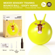 Bóng tập yoga Mideer Sensory Training Bounce Ball Bóng hơi rèn luyện giác quan cho bé