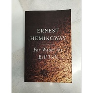 [Preloved book] Ernest Hemingway - For Whom the Bell Tolls