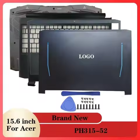 Notebook Screen LCD Back Cover/Front Bezel/Palmrest/Bottom Laptop Accessories for Acer Predator Heli