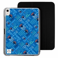 Disney 史迪仔 pattern iPad air4/5 pro可拆式防摔透明 實色摺套