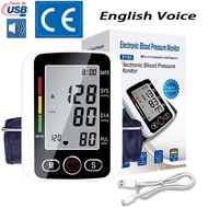Upper Arm Blood Pressure Test Kit Cuff BP Monitor BP Automatic Pressure Tonometer Tensiometer Heart 