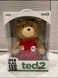 POP MART x Ted2 熊麻吉 🐻泰迪熊 可動玩偶 公仔30cm
