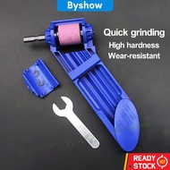 【Byshow】🔥Malaysia In Stock🔥 Drill Bit Sharpener Corundum Grinding Wheel Drilling Grinder cordless Titanium Artifact Drill Sharpening Millstone Wrench Mounted Stone Portable Powered Tool Polishing Kit Pengasah 磨刀神器 鑽頭磨刀器