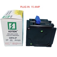 Koten Plug-in Circuit Breaker - 15A\ / 20A/ 30A/ 40A/ 60A