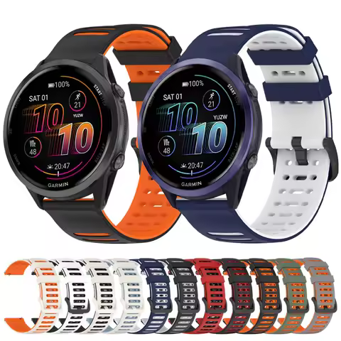 22mm Watch Straps For Garmin Forerunner 570 47mm 265 255 Music Smartwatch Accessories Garmin Venu 3 