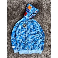 BAPE ZIPPER HOODIE CAMObiru