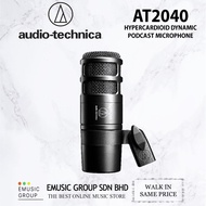Audio Technica AT2040 Hypercardioid Dynamic Podcast Microphone (Audio-Technica / AT-2040 / AT 2040)
