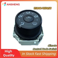 A/C Climate Control Mode Switch 55901-75D357 Fit for 2009-2013 Toyota Corolla Matrix 5590175D357