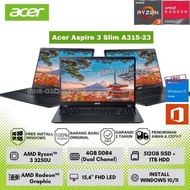 PROMO ACER ASPIRE ACER SLIM A315-23 - AMD RYZEN 3-3250U - 4GB - 512GB