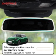 For BMW MINI cooper J01 J05 F65 F66 F67 Car Interior Rearview Mirror Silicone Protective Cover Inter