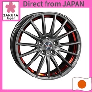 MONSTER SPORT VX15S Aluminum Wheel 1pc 17-inch / 17x7.5J / INSET48 / PCD114.3-5H - Gray Metallic / G