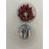 ROSARY: Jerusalem Scented w/ Clear Case; Size: 16.5 Inches;