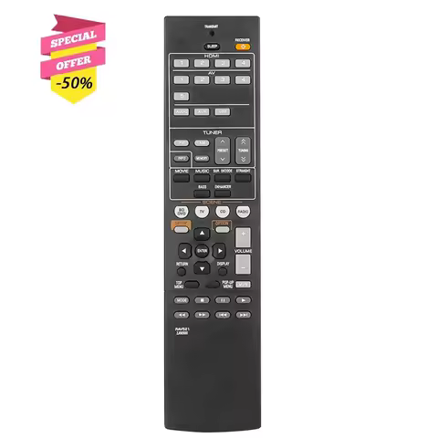 RAV521 Remote Control For Yamaha AV Receiver RX-V283 RX-V373 RX-V375 RX-V377 RX-V381 RX-V383 RX-V385