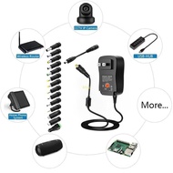 BT Universal 30W Power Adapter Electronics Charger for 3V-12V with 14 Connectors