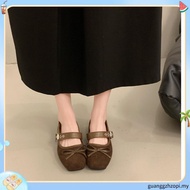 ATIKOTA Women's Flat Shoes Retro Style