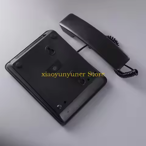 P9JB Corded Landline Phone Big Button Household Hotel Business Desktop Landline Telephone with Calle