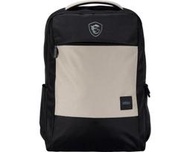 【筆電配件】MSI Essential Backpack II 16吋筆電後背包 (全新二代羊駝撞色版) 