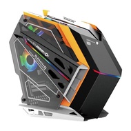 Internet Cafe240Desktop Computer Case rgb Water Cooling ATX Soul Case Battleship Cross-Border   E-sp
