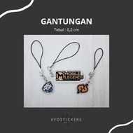 GANTUNGAN MLBB Squad Keychain - For Keychain hp, Bag, Key