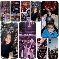 【D-12】Fashionable and popular group BLACKPINK for Realme 3 5 6 7 8 Pro 5i 5s Q 6i 7i TPU soft silico